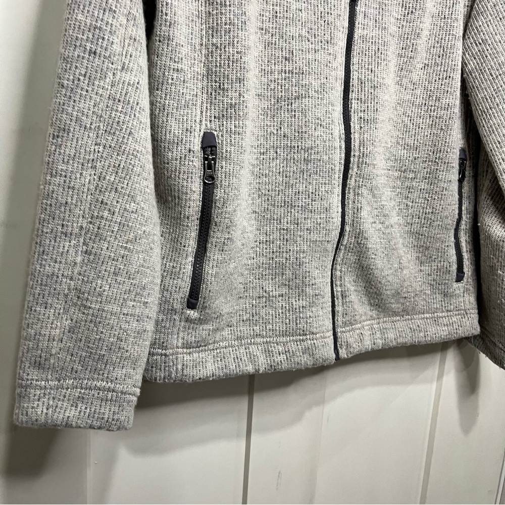Marmot Men’s Full Zip Knit Fleece Jacket Gray XL - Picture 8 of 12